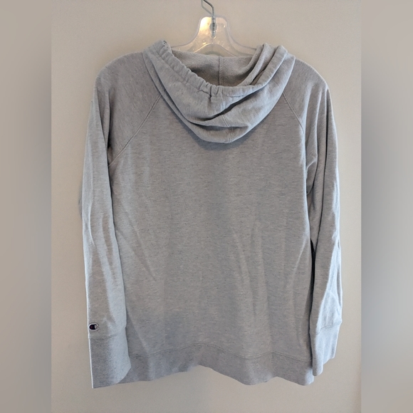 Champion Women's Gray Pullover Hoodie Size L - Picture 2 of 5